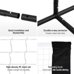 Everfit 3.6M Badminton Tennis Net Portable Volleyball Kit Adjustable Height