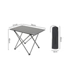 Camping Table Folding Aluminium Portable Outdoor Picnic Desk