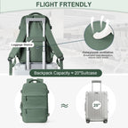 Travel Backpack Cabin Bag 40x20x25 Laptop Softback