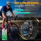 Smart Watch Bluetooth Call Fitness Tracker Waterproof for Men