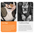 Pet Backpack Front Carrying Breathable Nylon