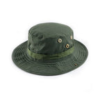 Boonie Army Green Unisex Hat with UV Protection for Hiking
