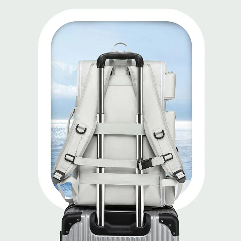 Gym Backpack Wet Dry Separation Travel