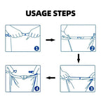 Dry Bag with Waterproof PVC Roll Top for Swimming