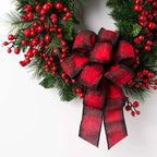 Best Christmas Wreath with Red Berry Bow for Door Hanging | Buy Online at Furniture Things Australia