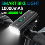 Bicycle Light Front with 10000LM Smart Waterproof