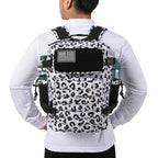 Tactical Backpack with 25L Polyester Leopard