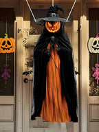Halloween Pumpkin Man with Hanging Cloth Decoration
