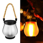 Rechargeable Waterproof Warm Flame Camping Lantern