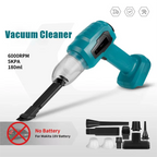 Vacuum Cleaner Mini Electric Wireless Strong Suction 18V