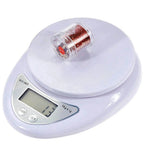 Digital Kitchen Scale with LED Portable Measuring Weight