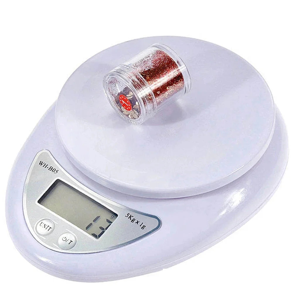 Digital Kitchen Scale with LED Portable Measuring Weight