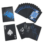 Poker Cards Black Foil Waterproof Limited Edition