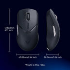 Lightweight Rechargeable Wireless Gaming Mouse