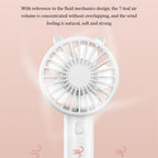 USB Portable Mini Handheld Fan (Pink)