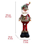 Christmas Dolls Santa Reindeer Snowman for Decoration
