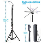 Work Light Portable LED Tripod Camping Lamp