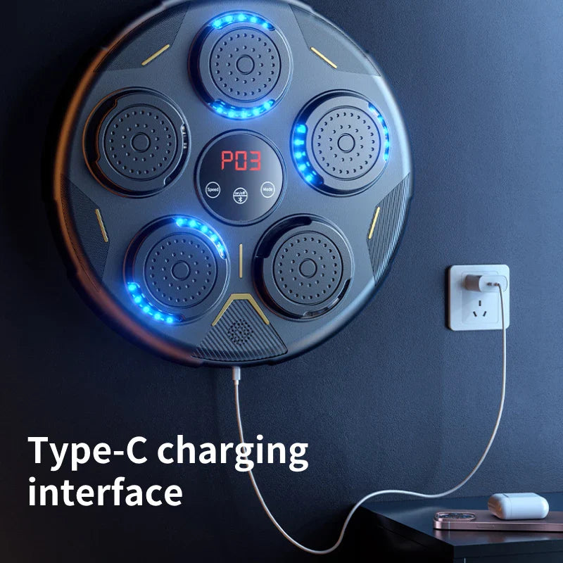 Boxing Machine LED Bluetooth Music Reaction Trainer