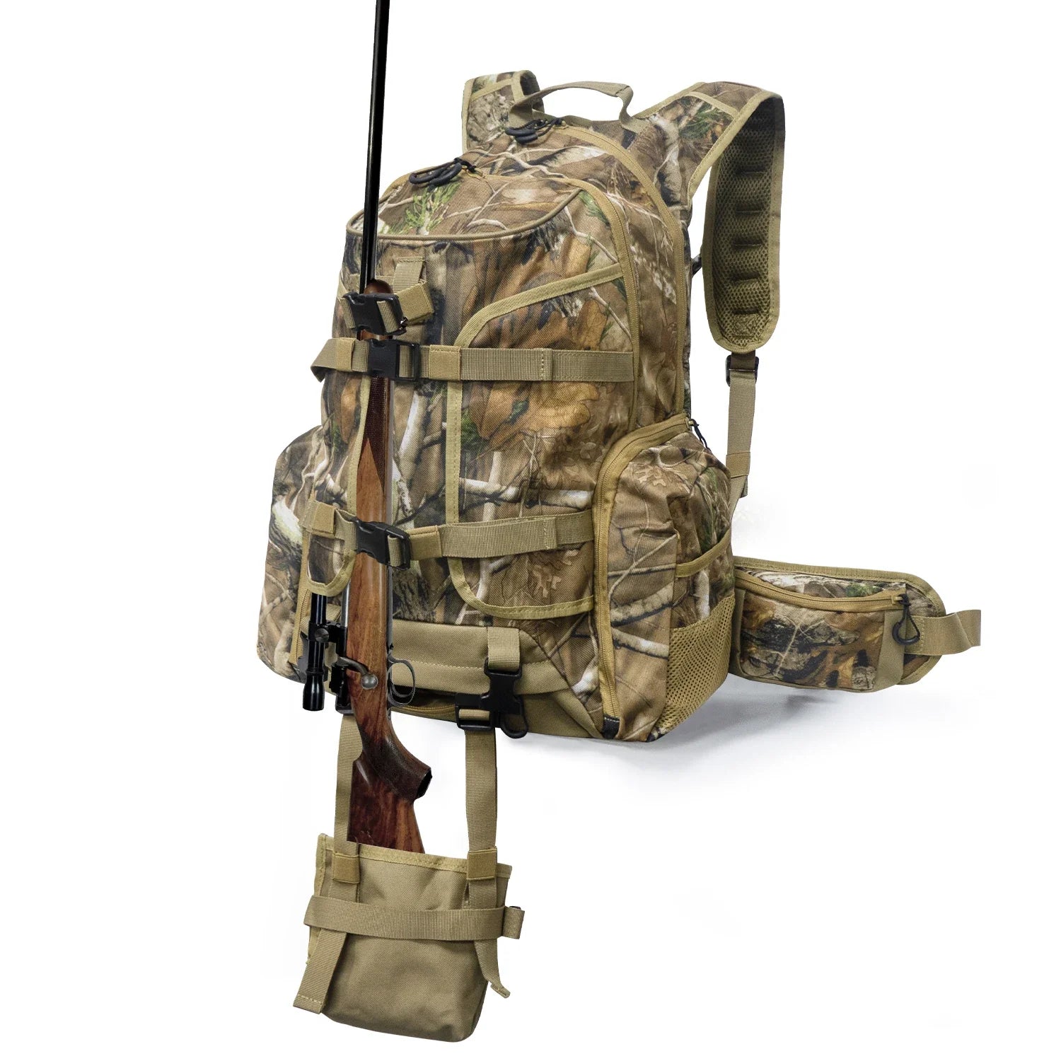 Hunting Backpack with Rifle Holder