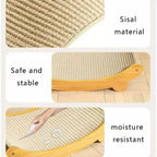 Cat Scratch Board Sisal Detachable Bed with Toy