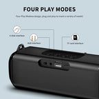 RGB LED Bluetooth Portable Speaker Wireless Stereo Extra Bass