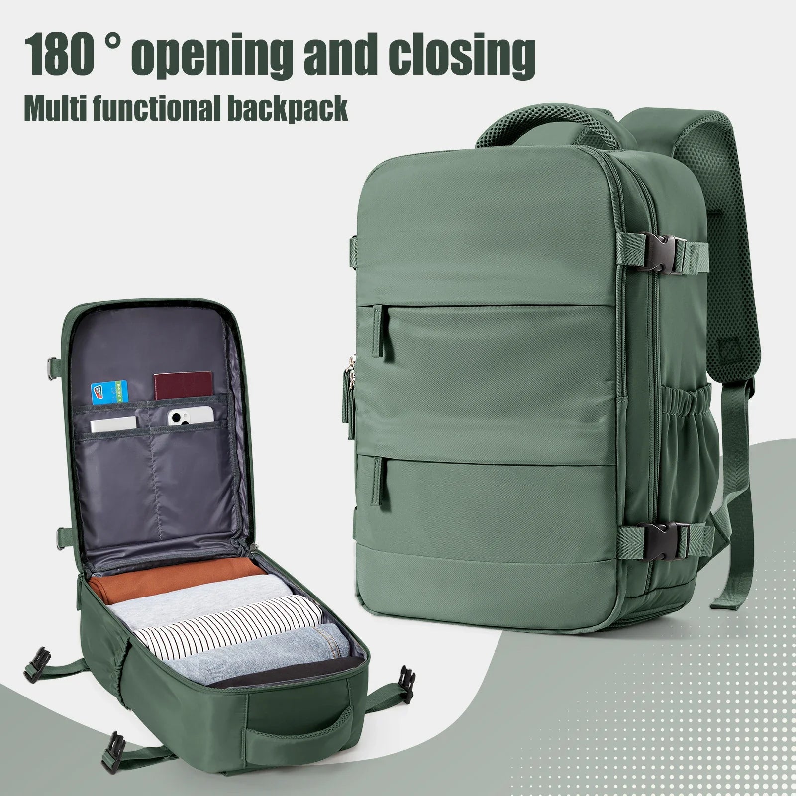 Travel Backpack Cabin Bag 40x20x25 Laptop Softback
