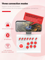 Multi Platform Arcade Joystick Wireless Gaming Controller