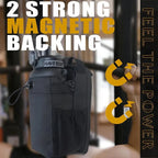 Magnetic Gym Bag with Organizer Pocket
