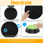 Dog Training Buttons Recordable Talking Pet Interactive Light
