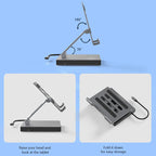 iPad Stand Docking Station USB C Hub 9-in-1