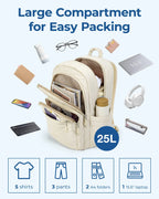 Women Backpack with Large Capacity Nylon Laptop Travel