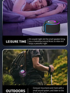 Portable Wireless Speaker Bluetooth Waterproof Stereo