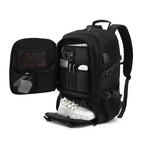 Travel Backpack Shoe Compartment Waterproof Business