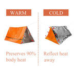 Emergency Tent with Waterproof Portable for 2 Person