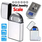 Digital Pocket Scale with Mini 200g Jewelry Weight