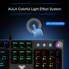 104 Keys Wired Mechanical Keyboard with Backlight