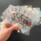 Playing Cards Waterproof Transparent PVC for Poker Games