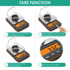 Digital Scale with Precision Mini Pocket Calibration