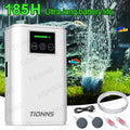 Aquarium Air Pump Rechargeable Silent USB Lithium Battery