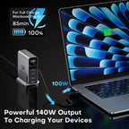 140W 5-Port USB-C GaN Fast Charger