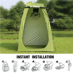 Outdoor Privacy Shower Tent with Waterproof UV Protection