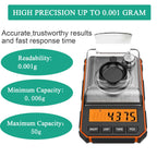 Digital Scale with Precision Mini Pocket Calibration