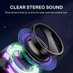 Magnetic Bluetooth Portable Mini Speaker LED Stereo Soundbar