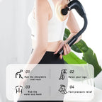 Gun Electric Massager with 9-Speed Handheld Muscle Hammer