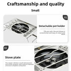 Folding Stainless Steel Gas Burner 8000W