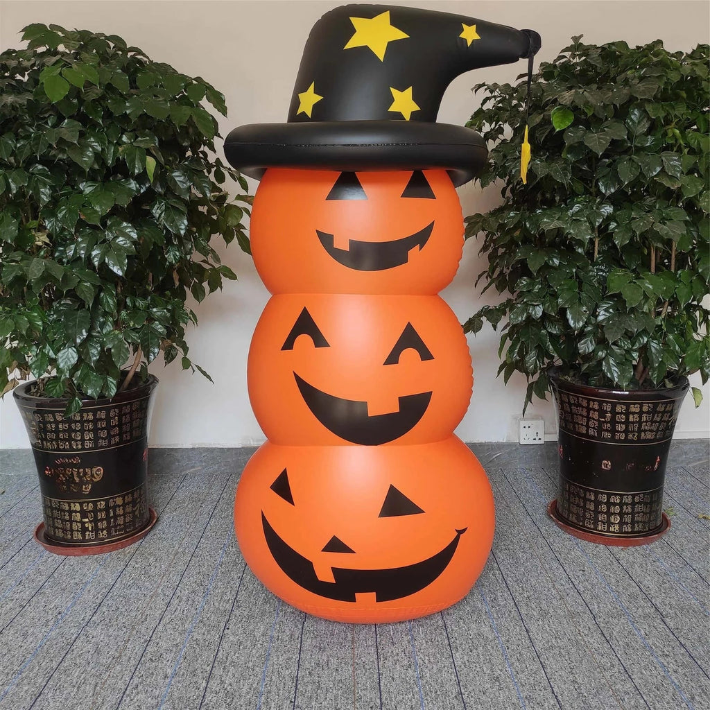 Best Halloween Inflatable Pumpkin Ghost Outdoor Decoration | Buy Online at Furniture Things Australia