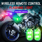 Wireless Strobe Lights with LED RGB Set