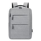 Laptop Backpack with Multi Layer Zipper Business Travel