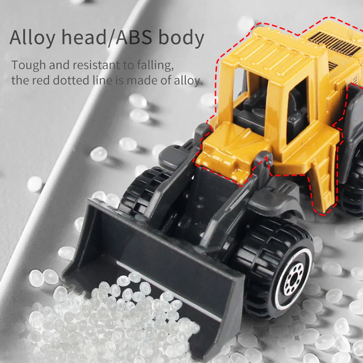 Construction Truck Toy Set Diecast Alloy Vehicles