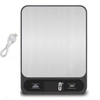 Kitchen Scale Digital with USB Waterproof 10Kg Smart